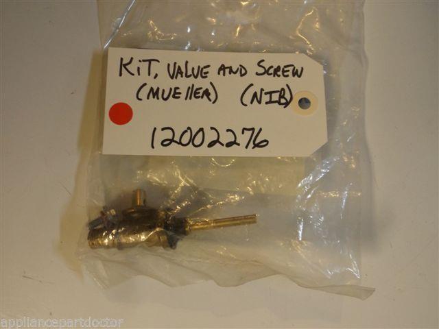 Maytag Magic Chef Stove 12002276 Kit, Valve And Screw (mueller) NEW IN BOX Maytag Magic Chef Stove 12002276 Kit, Valve And Screw (mueller) NEW IN BOX